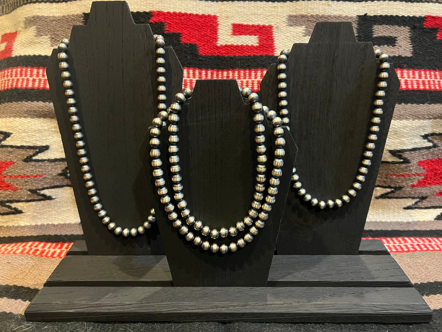 10mm Navajo Pearl Necklace 20" Long