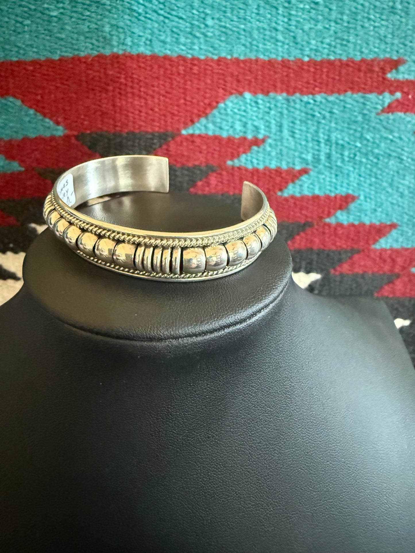Thomas Charley Sterling Silver Cuff with Detailing