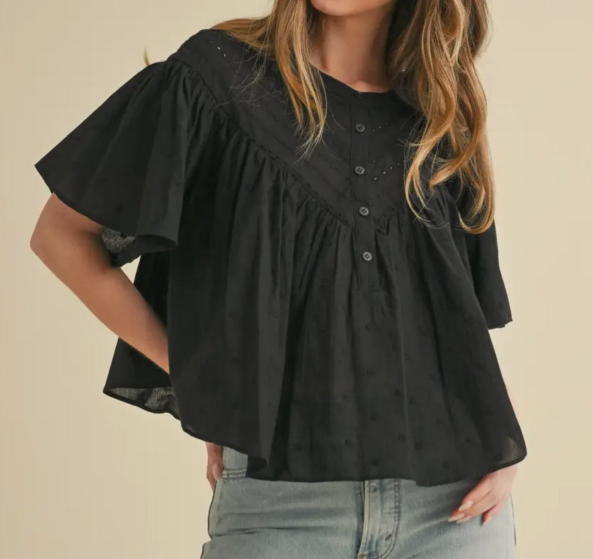 z Chicboho Embroidered Blouse