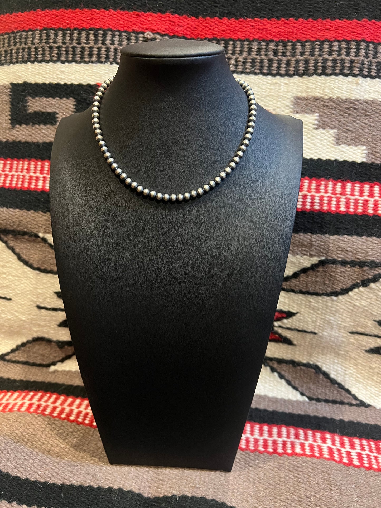 5mm Navajo Pearl Necklace 14" long