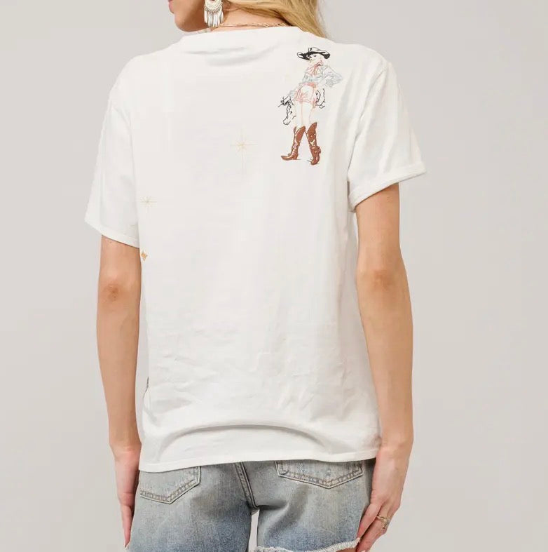 z Western Embroidered T-Shirt