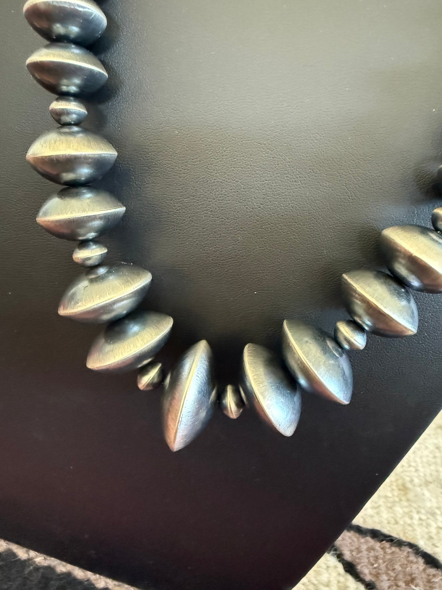 Handmade Navajo Pearl Necklace By Tonisha Haley 24"Long