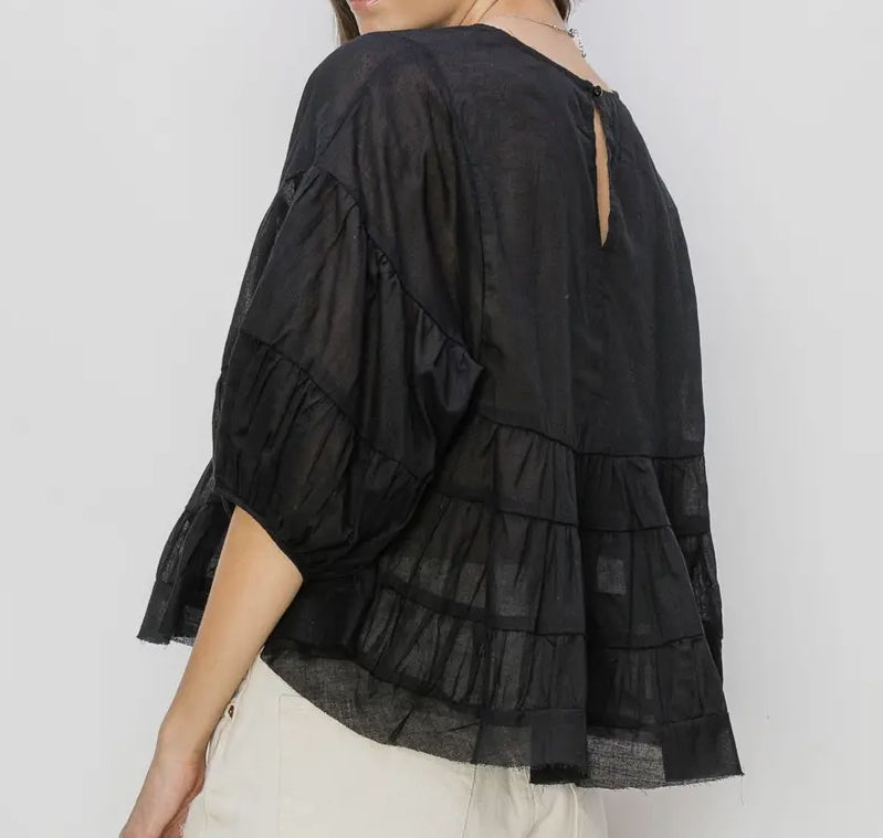 z Pure Love Babydoll Blouse