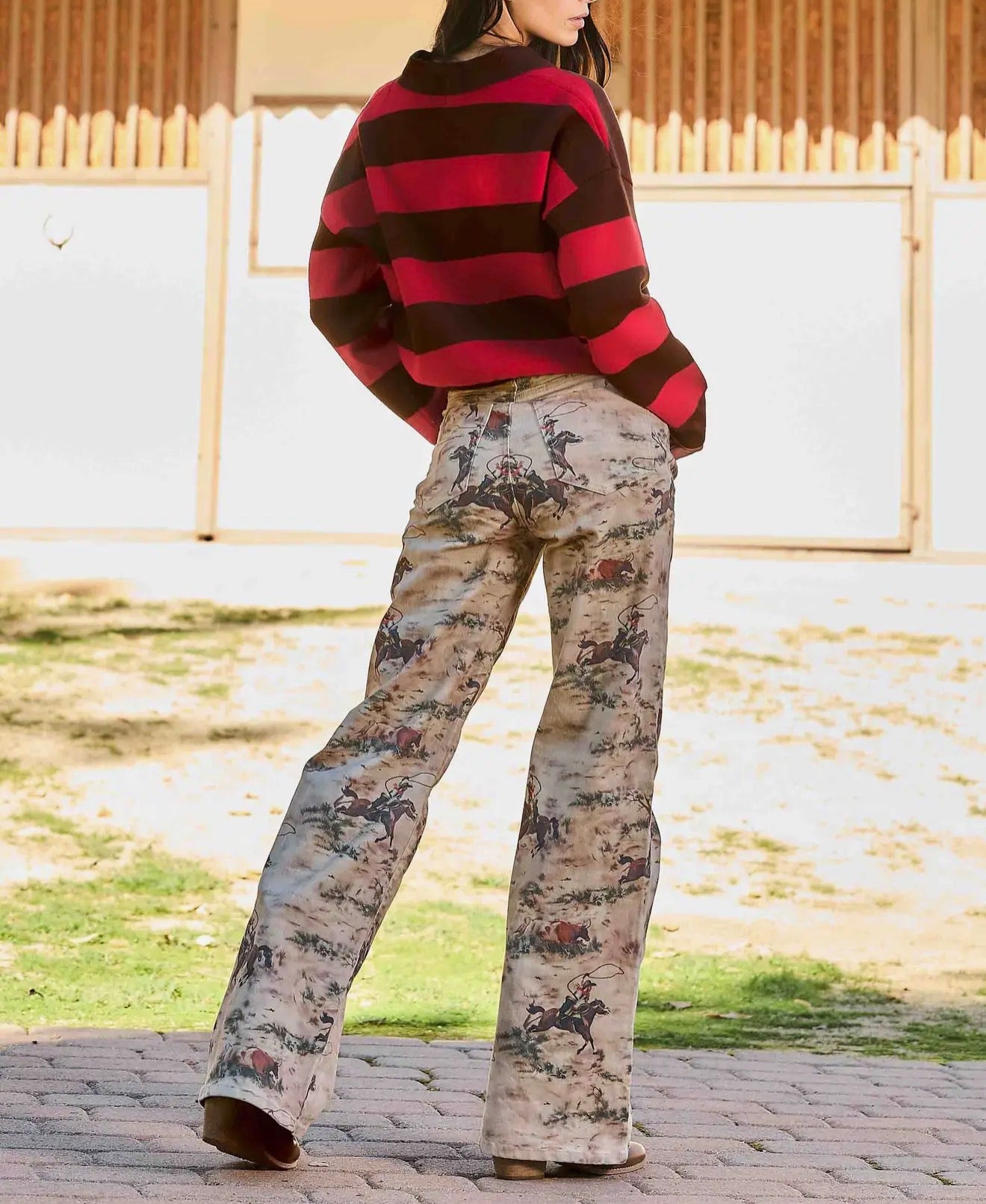 z Cowboy Wide Leg Jeans