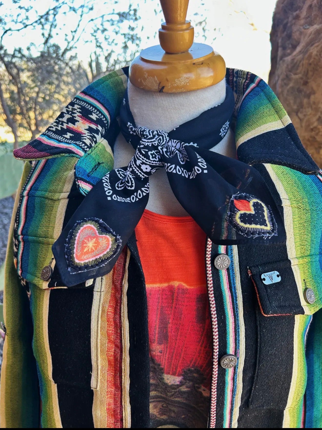B Love and Prayer Bandana