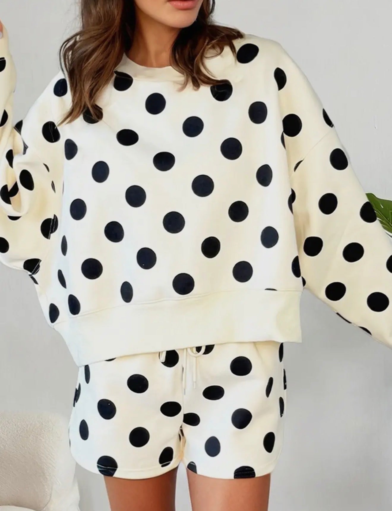 z Polka Dot Short Set