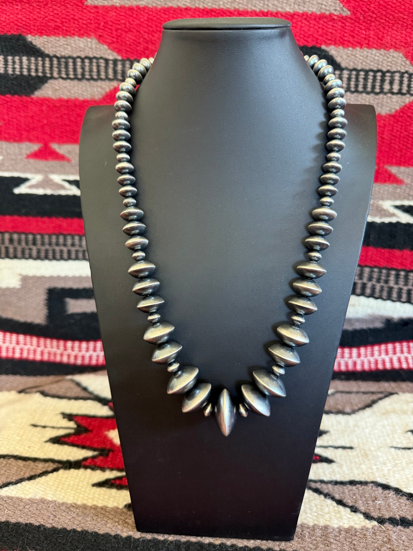 Handmade Navajo Pearl Necklace By Tonisha Haley 24"Long