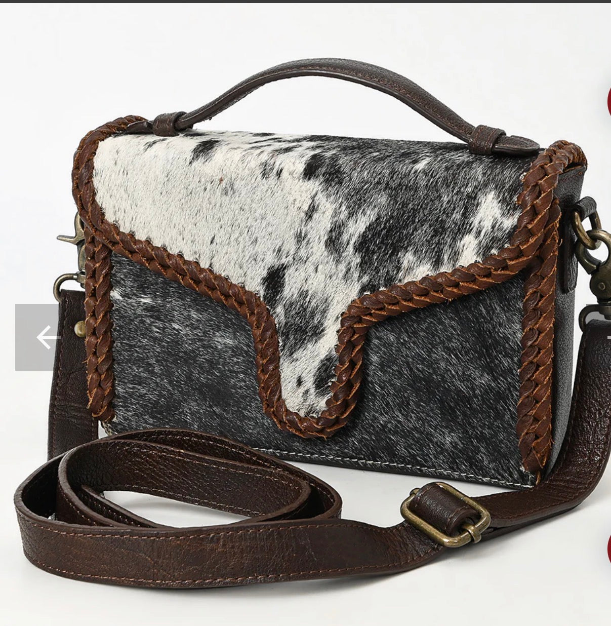American Darling Small Crossbody Hair On Handbag