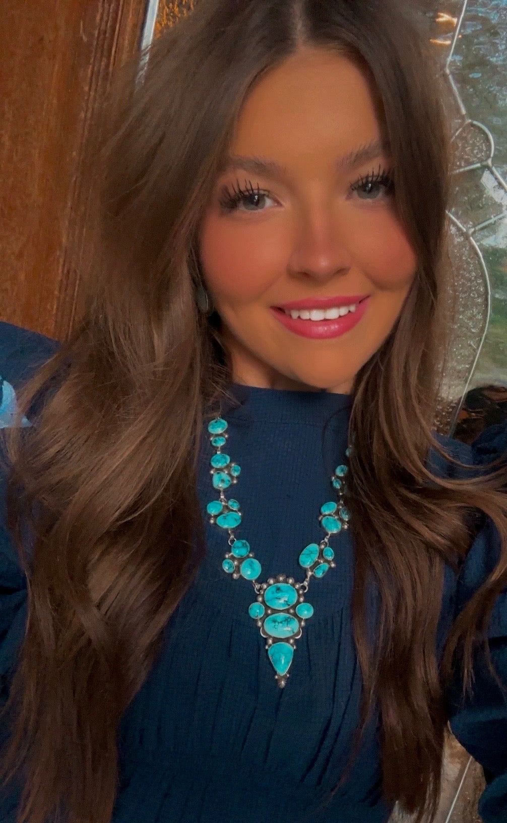 Riviera Turquoise Necklace and Earrings by Mary Ellen Pease