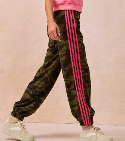 z   Side Lines Camouflage Track Pants