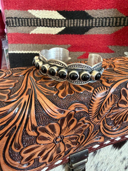Black Onyx Cuff By Albert Jake