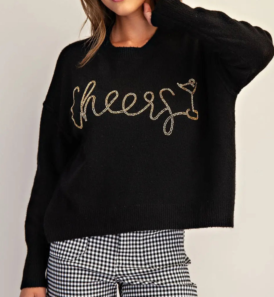 z   CHEERS Long Sleeve Sweater