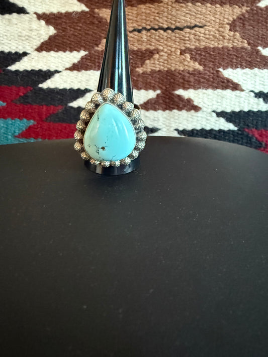 Sterling Silver and Turquoise Ring
