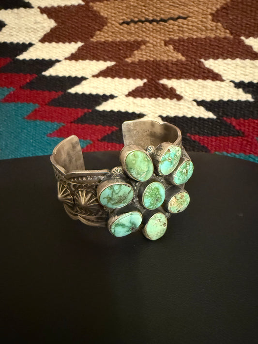 Sterling Silver and SS Sonoran Gold Cuff