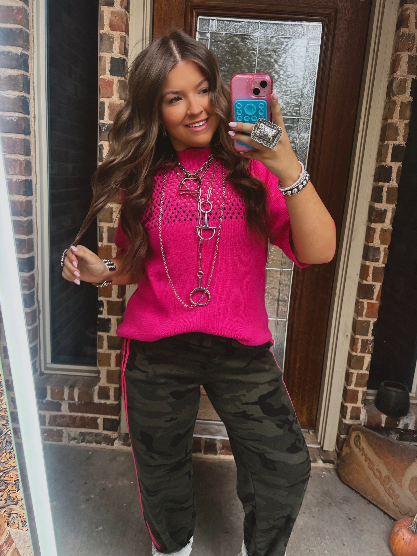 z   Side Lines Camouflage Track Pants