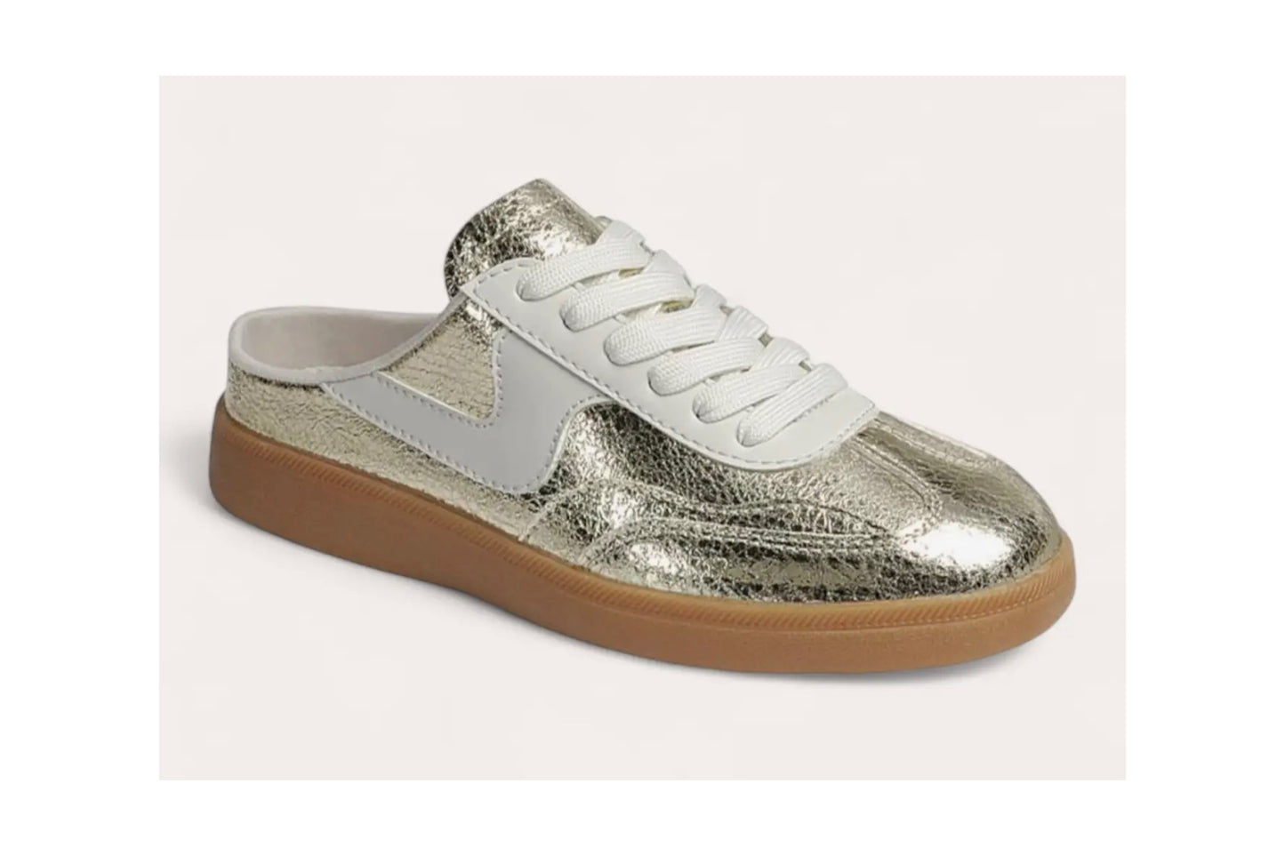 z   Modern - 17 Swoosh Design Slip-On Mule Sneakers