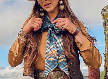 BOLI™ - Gettin' Western - Navy Plaid