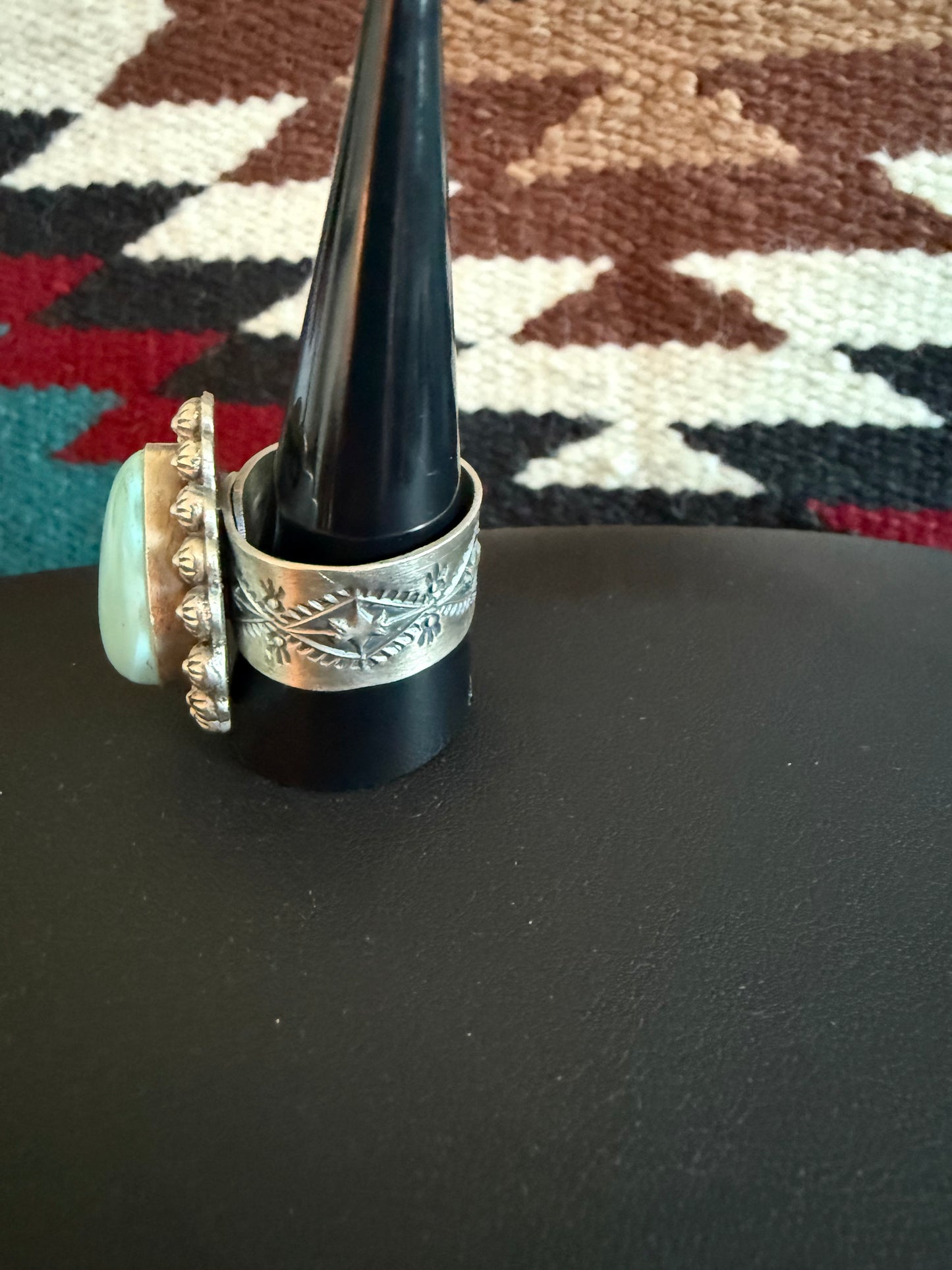 Sterling Silver and Turquoise Ring