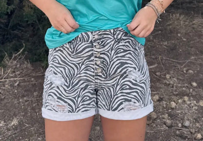 z   Tennessee Walking Shorts-Zebra