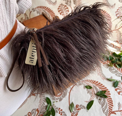 Cafe Llama Zipper Pouch