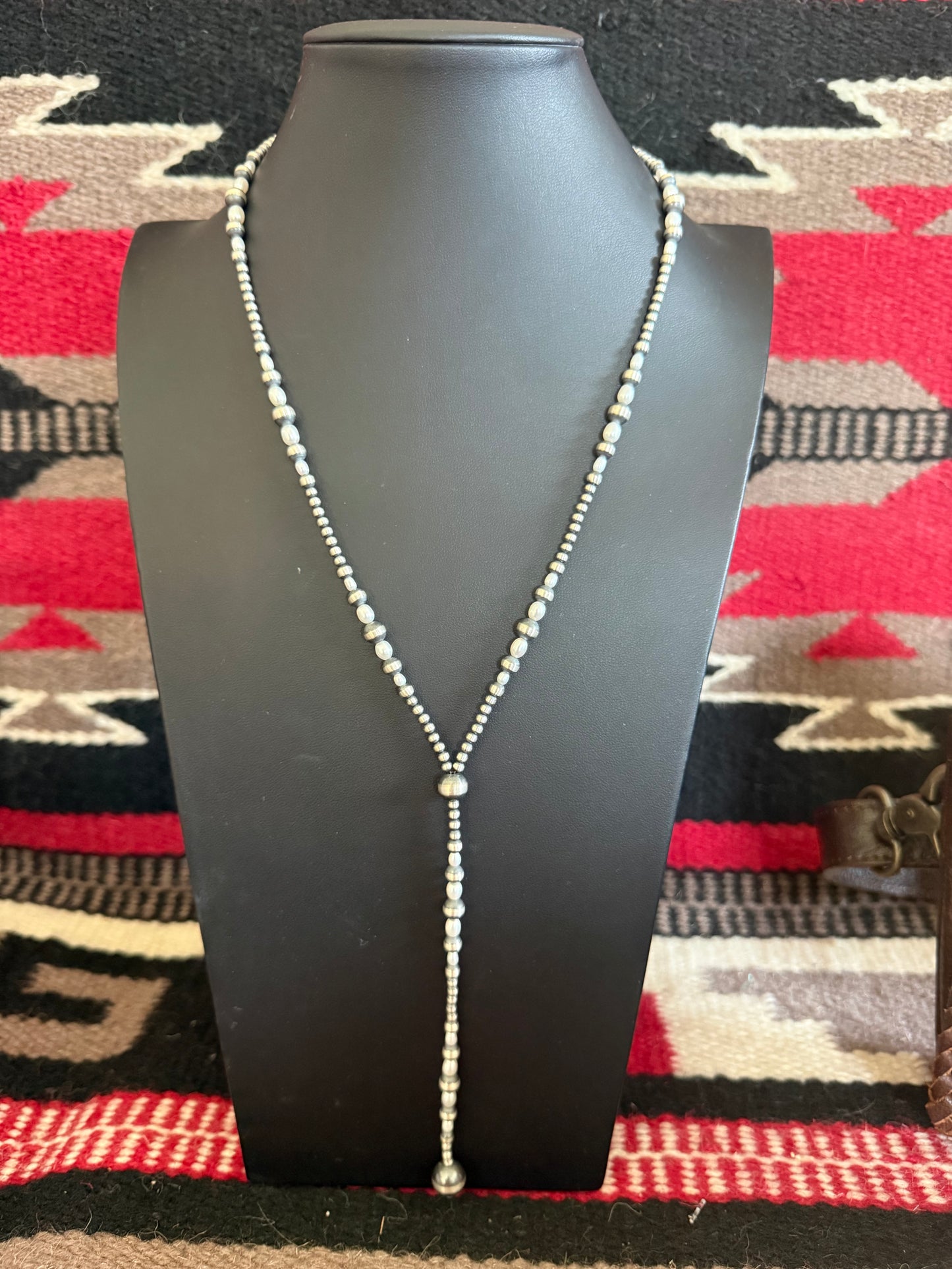 Sterling Silver and Fresh Water Pearl Lariat