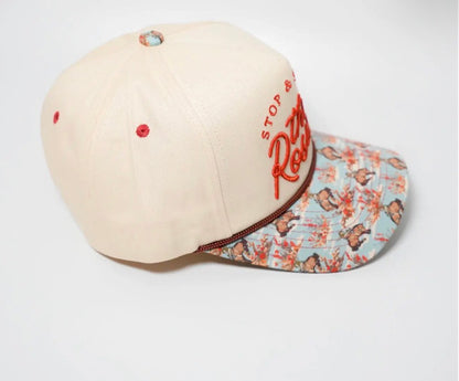 Smell the Roses Canvas Cap