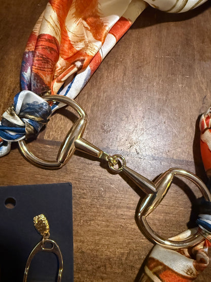 Snaffle Bit Scarf Buckle