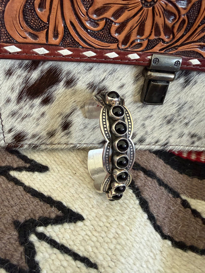 Black Onyx Cuff By Albert Jake