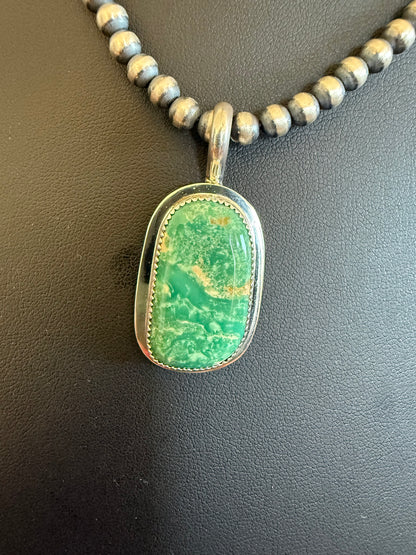 Sterling Silver Carico Lake Pendant By Rumardo Coriz