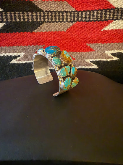 Turquoise Multi Stone Cuff