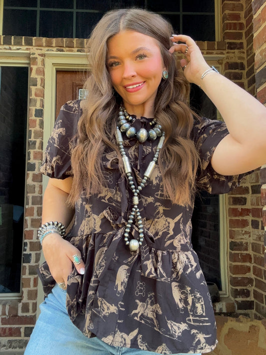 z  Thrill Frill Top