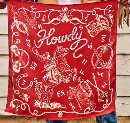 Hi Yo Silver - Silk Scarf