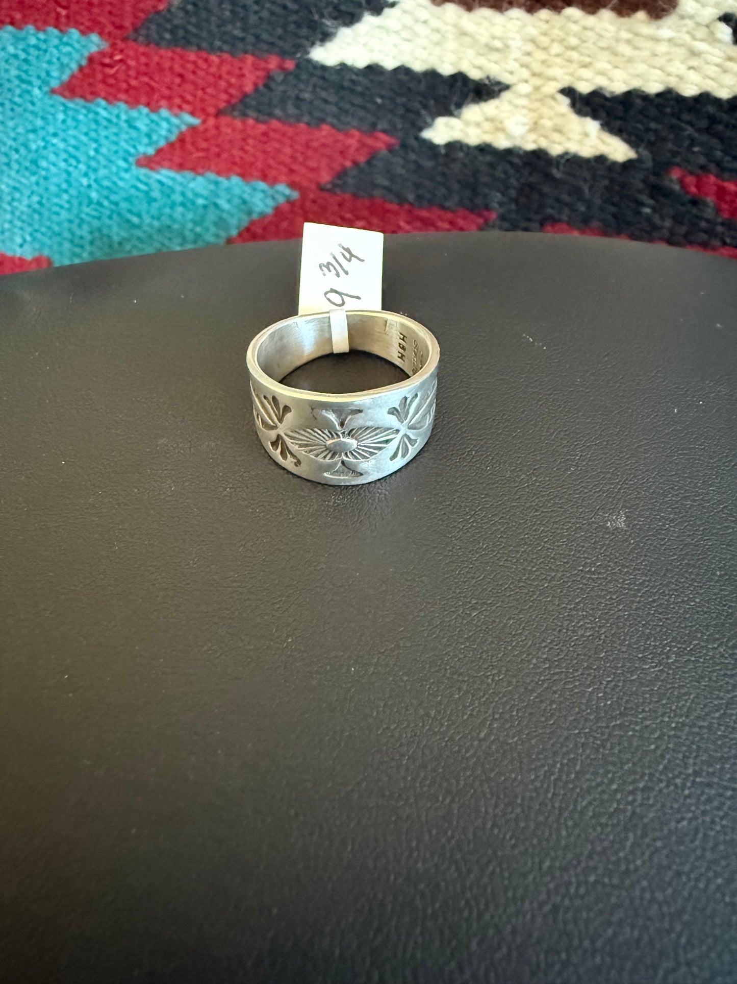 Sterling Silver Stamped Rings