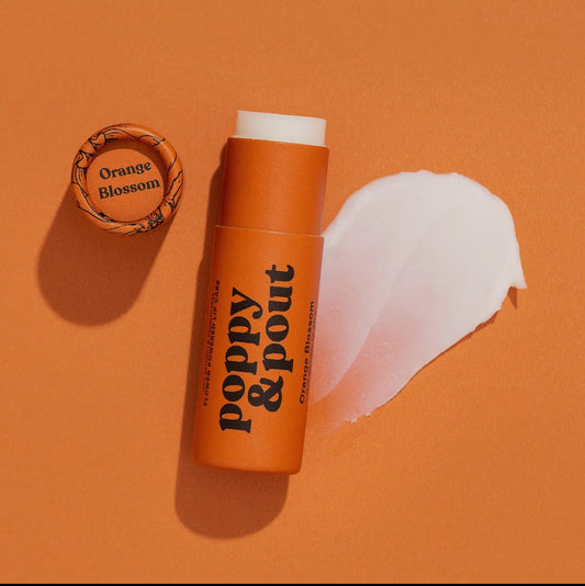 LB   Poppy & Pout Lip Balm Orange Blossom