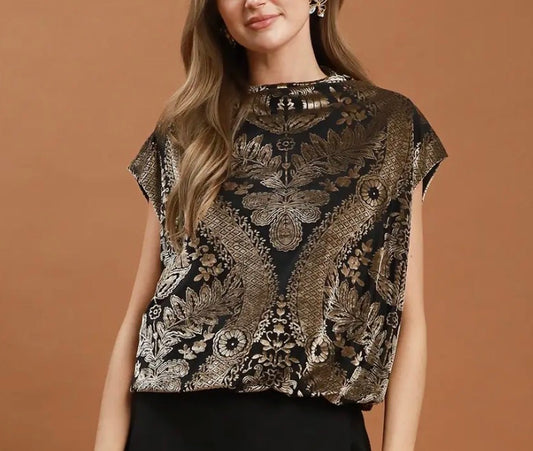 z   Velvet Boxy Short Sleeve Top Charcoal