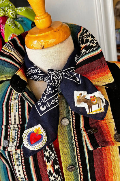 B   Donkey Love Bandana Navy