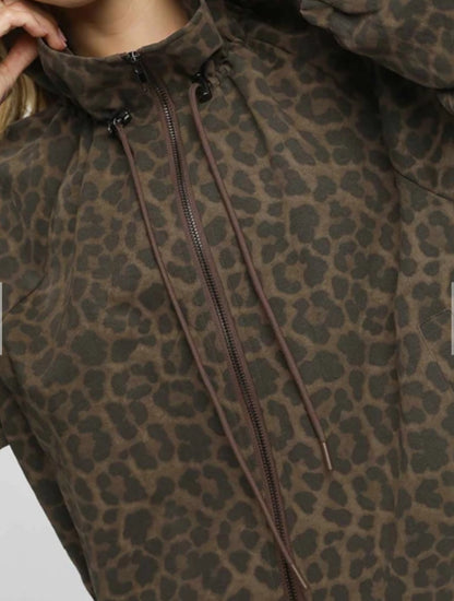 z   Leopard Print Jacket