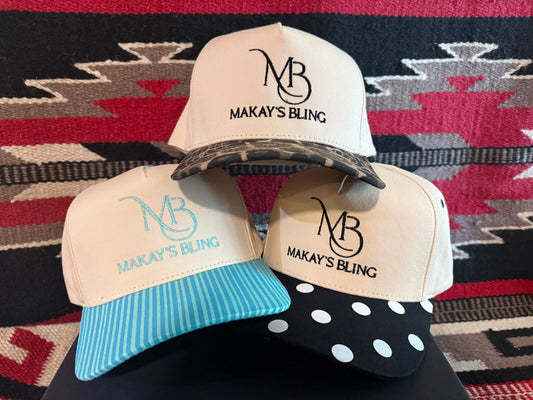 z   Makay's Bling Logo Cap