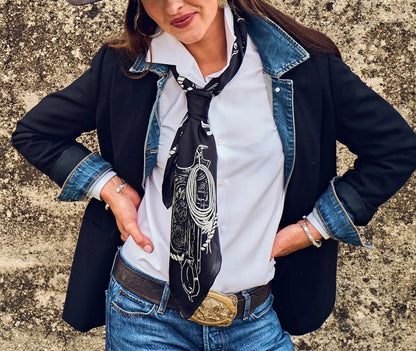 Hi Yo Silver - Silk Scarf