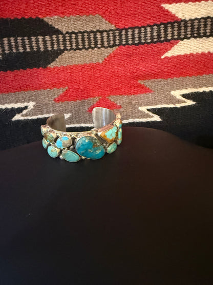 Turquoise Multi Stone Cuff