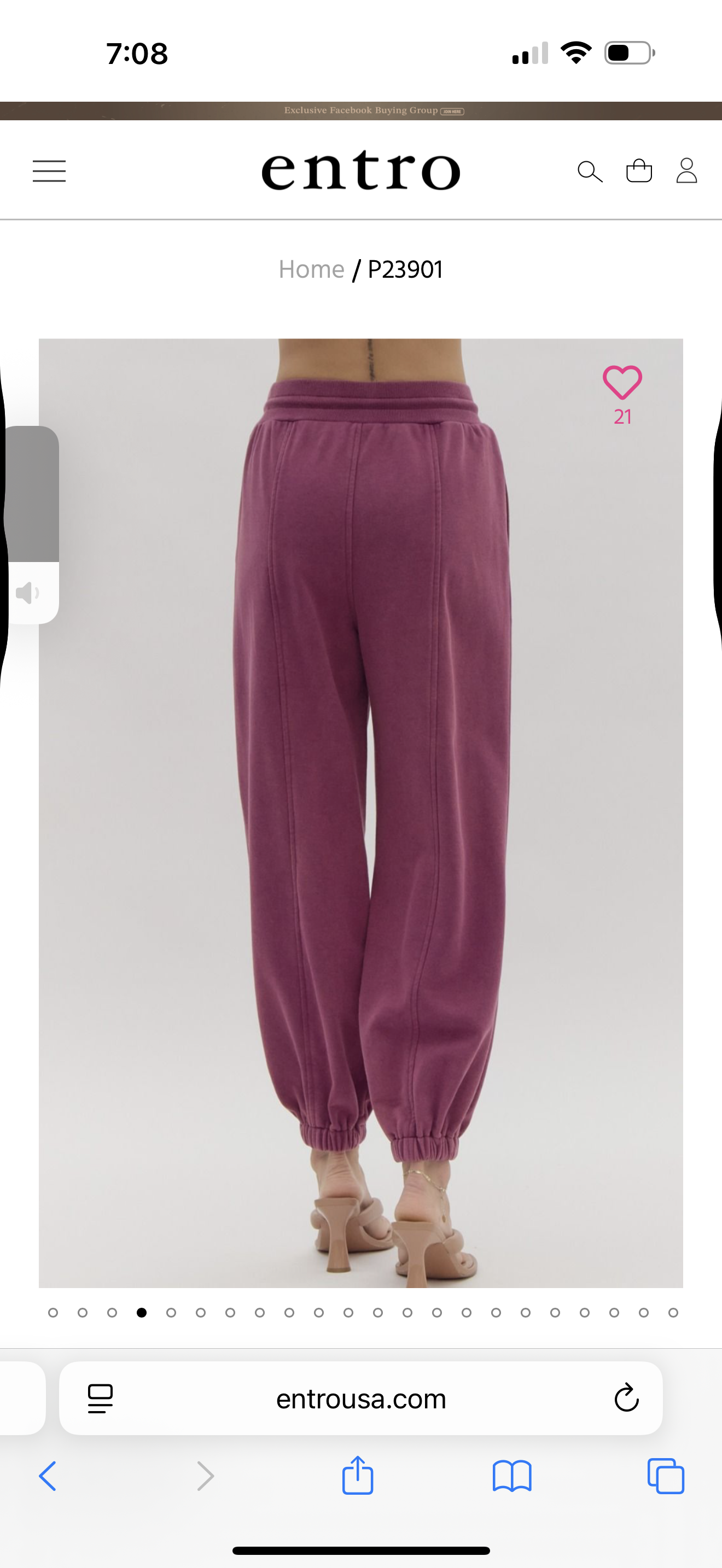z   Plum Jogger Set