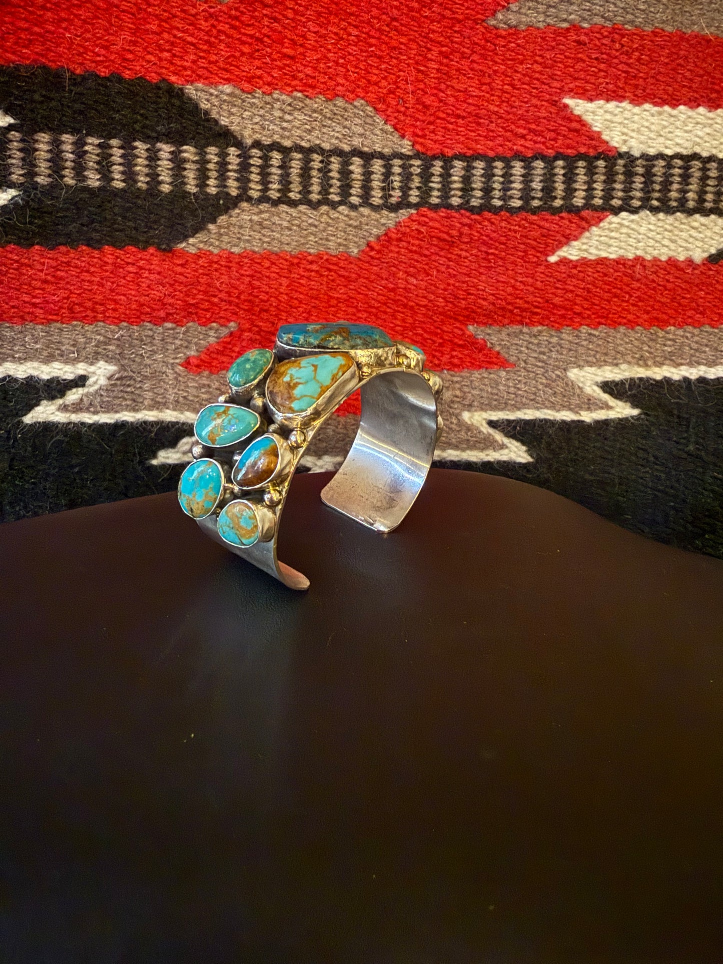 Turquoise Multi Stone Cuff