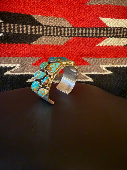 Turquoise Multi Stone Cuff