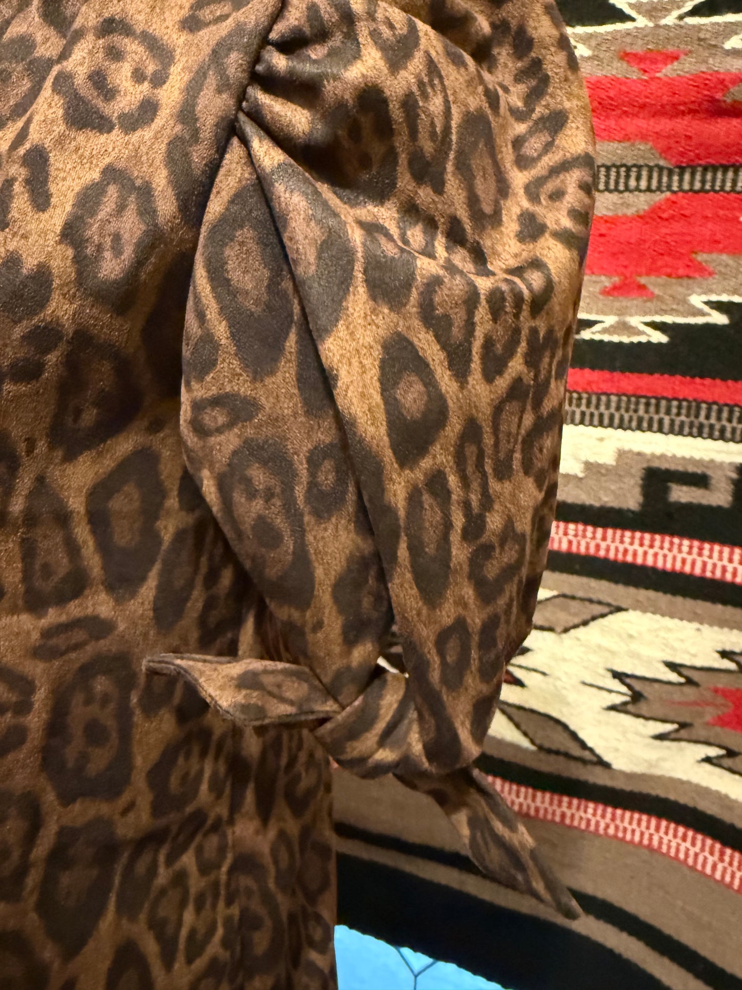 z   A Little Bit of Leopard Top