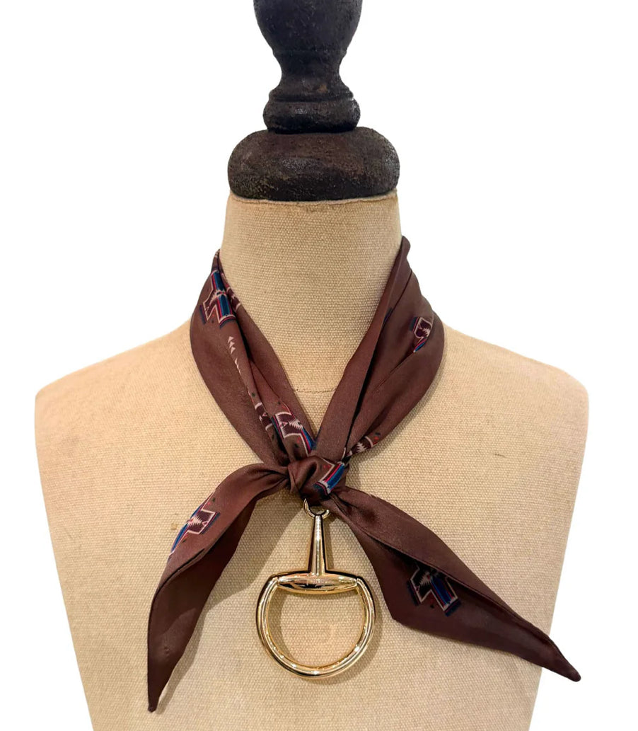 Snaffle Bit Scarf Buckle