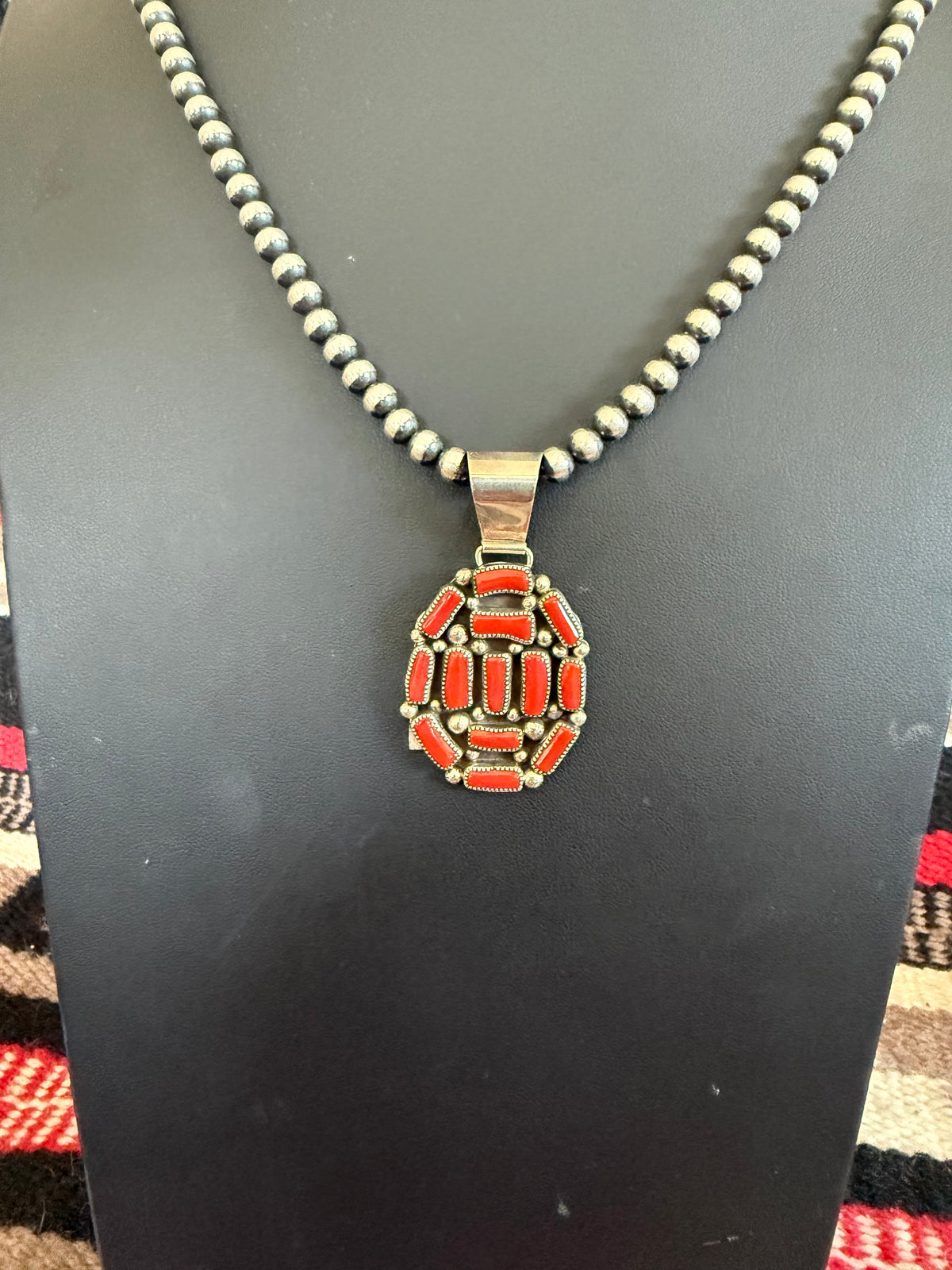 Coral Cluster Pendant By Kenneth Jones