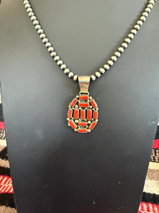 Coral Cluster Pendant By Kenneth Jones