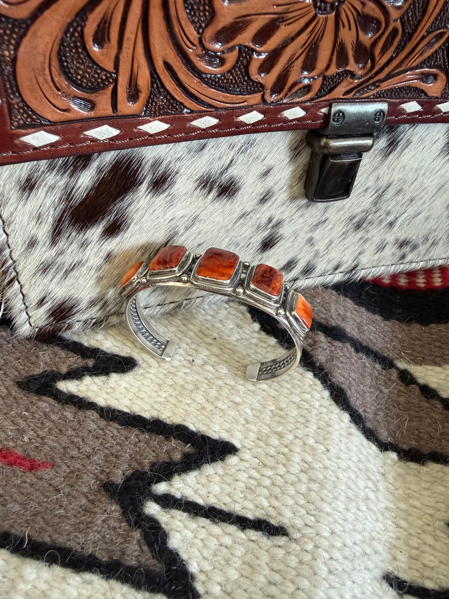 Spiny Cuff By Junior Begay