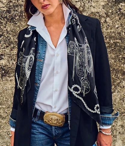 Hi Yo Silver - Silk Scarf