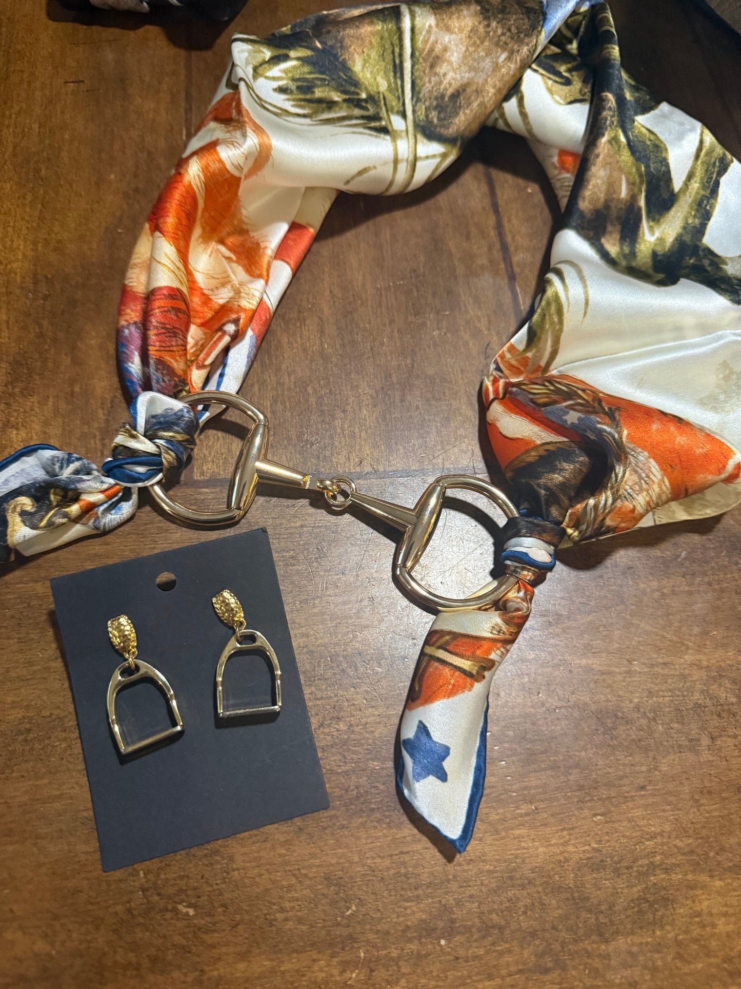 Snaffle Bit Scarf Buckle